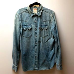 Levi’s chemise en jean Taille L